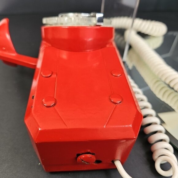 Automatic Electric 1953 Rotary Vintage Telephone Space Saving Design Canada - Picture 4 of 14